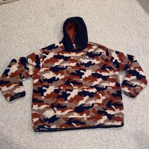 2XL Champion Camo Fleece Hoodie